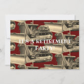 BULLDOZER OPERATIONELE ENGINEER RETIRETIREMENT KAART (Voorkant)