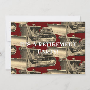 BULLDOZER OPERATIONELE ENGINEER RETIRETIREMENT KAART