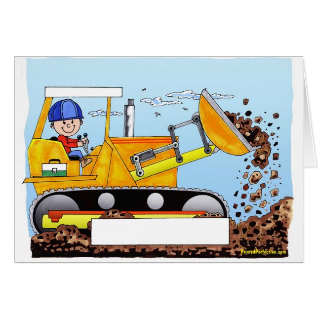 Bulldozer Operator - Personalized Gift (Voorkant Horizontaal)