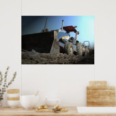 Bulldozer Poster (Keuken)