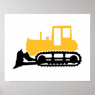 Bulldozer Poster