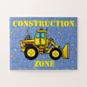 Bulldozer Puzzle Legpuzzel
