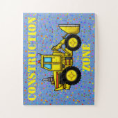 Bulldozer Puzzle Legpuzzel (Verticaal)