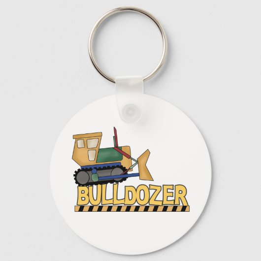 Bulldozer Sleutelhanger (Voorkant)