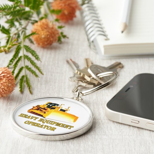 BULLDOZER SLEUTELHANGER (Zijkant)