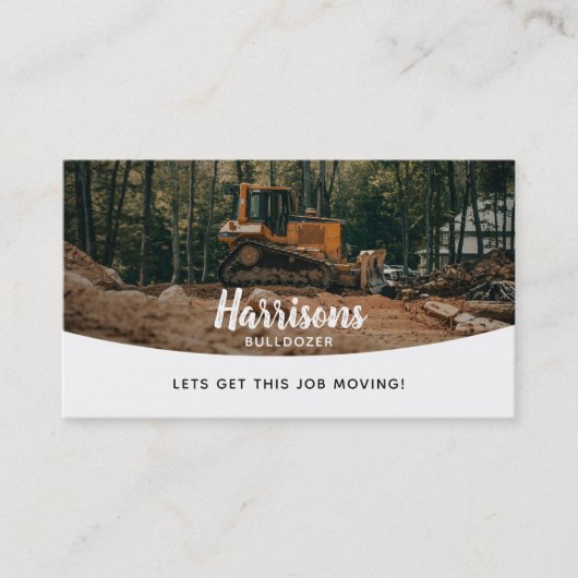 BullDozer Slogans Visitekaartjes (Voorkant)