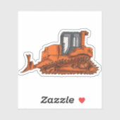 Bulldozer Sticker (Vel)
