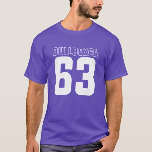 Bulldozer T-shirt (Voorkant)