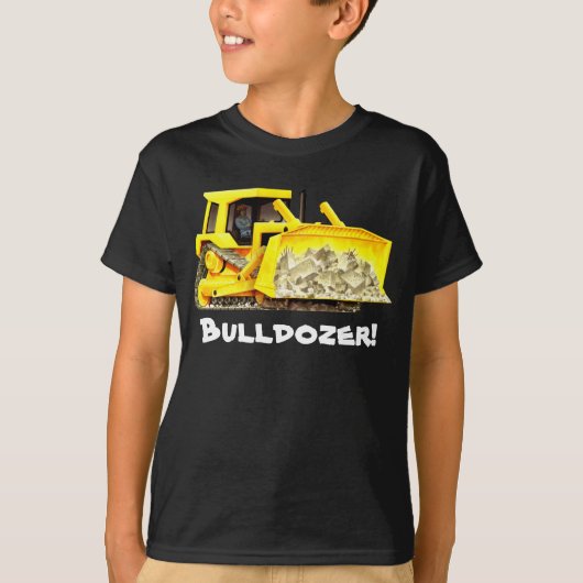 Bulldozer T shirt (Voorkant)