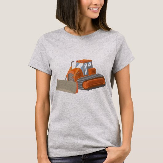 Bulldozer T-shirt (Voorkant)