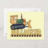 Bulldozer Tshirts en Gifts Briefkaart (Voorkant / Achterkant)