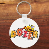 Bulldozer Tshirts en Gifts Sleutelhanger (Voorkant)