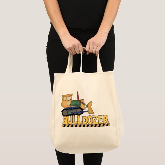 Bulldozer Tshirts en Gifts Tote Bag (Voorkant (product))