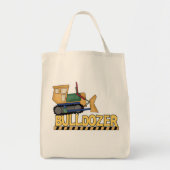 Bulldozer Tshirts en Gifts Tote Bag (Voorkant)