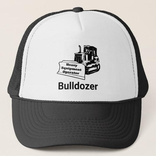 Bulldozer: Zware apparatuurexploitant Trucker Pet (Voorkant)