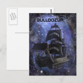 Bulldozur-Briefkaart Briefkaart (Voorkant / Achterkant)