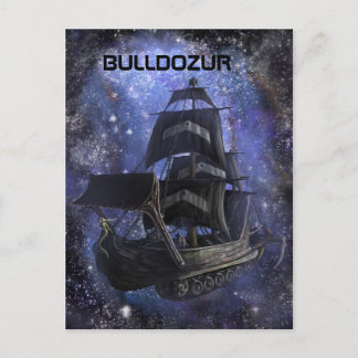 Bulldozur-Briefkaart Briefkaart