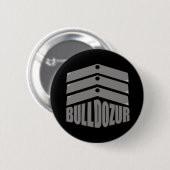 Bulldozur "Coat of Arms"-Button Ronde Button 5,7 Cm (Voorkant /achterkant)