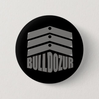 Bulldozur "Coat of Arms"-Button Ronde Button 5,7 Cm