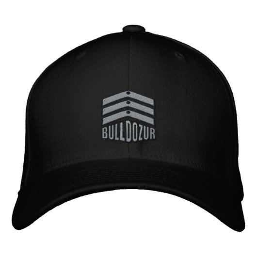 Bulldozur "Coat of Arms" Logo Fitted Pet (Voorkant)