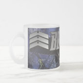 Bulldozur Frosted Coffee Cup Matglas Koffiemok (Links)
