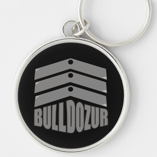 Bulldozur Sleutelhanger "Wapenbekleding" (Voorkant)