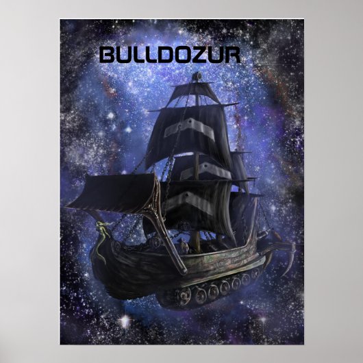 Bulldozur Vessel Poster (Voorkant)