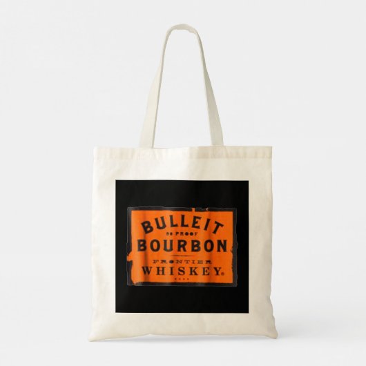 Bulleit Bourbon Frontier Whiskey-wijn Tote Bag (Achterkant)