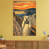 Bulleit Schreeuw Canvas Afdruk (Insitu (Woonkamer))