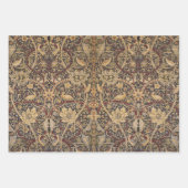 Bullerswood Wrapping Paper Flat Sheet Set van 3 (Voorkant 2)