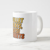 Bullet Beats, Desi Streets – Punjabi Biker Mug Des Grote Koffiekop (Voorkant rechts)