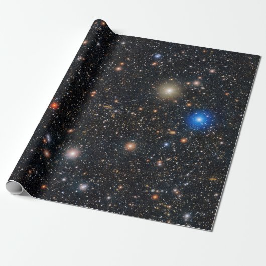 Bullet Cluster Cadeaupapier (Uitgerold)