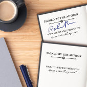 Bullet Divider thriller misdrijf ondertekend door  Zelfinktende Stempel