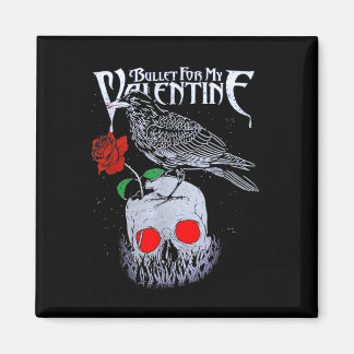 Bullet Funny For My Valentine Skull Roses  Magneet