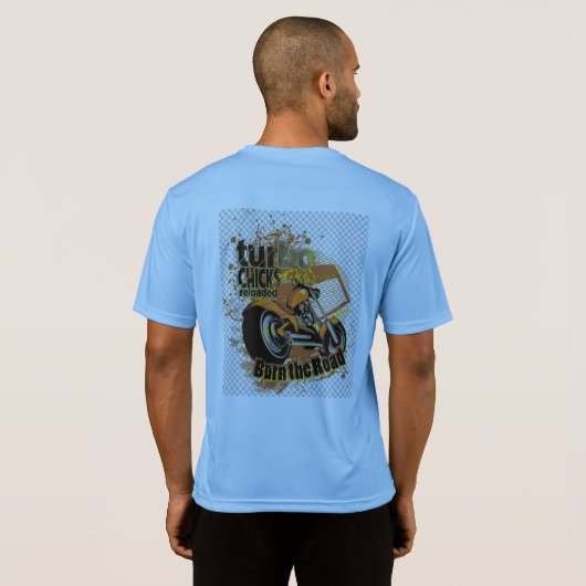 Bullet Graphic T-Shirt – Power in Motion (Achterkant volledig)