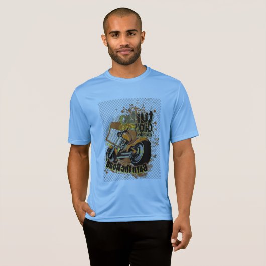 Bullet Graphic T-Shirt – Power in Motion (Voorkant volledig)