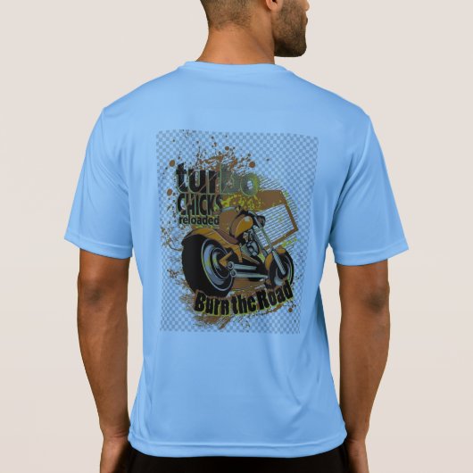 Bullet Graphic T-Shirt – Power in Motion (Achterkant)