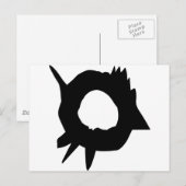 Bullet Hoes Briefkaart (Voorkant / Achterkant)