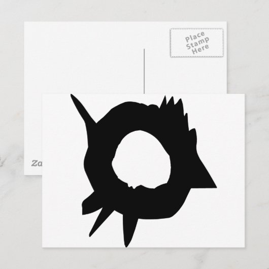 Bullet Hoes Briefkaart (Voorkant / Achterkant)