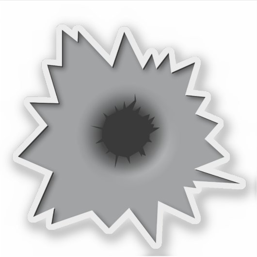 Bullet Hoes Sticker (Voorkant)