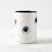 Bullet Hoes Tweekleurige Koffiemok (Center)