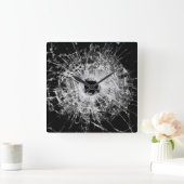 Bullet Hoes Vierkante Klok (Huis)