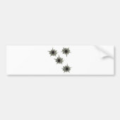 Bullet Holes Bumpersticker (Voorkant)
