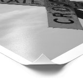 Bullet Holes Foto Afdruk (Hoek)