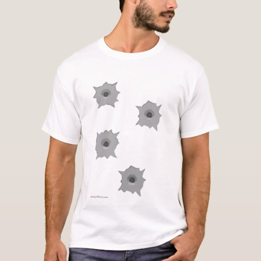 Bullet Holes T-shirt (Voorkant)
