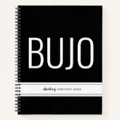 Bullet Journal Custom Modern Starting Date BUJO Notitieboek (Voorkant)