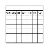 Bullet Journal Habit Tracker Rubberstempel (Afrduk)