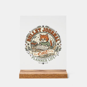 Bullet Journal Kat Bullet Journal Kat Vintage Vect Acryl Bord