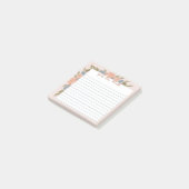 Bullet Journal Maandelijkse doelen invoegen -Bloem Post-it® Notes (Schuin)