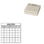 Bullet Journal Medicatie Rubberstempel (Gestempeld)